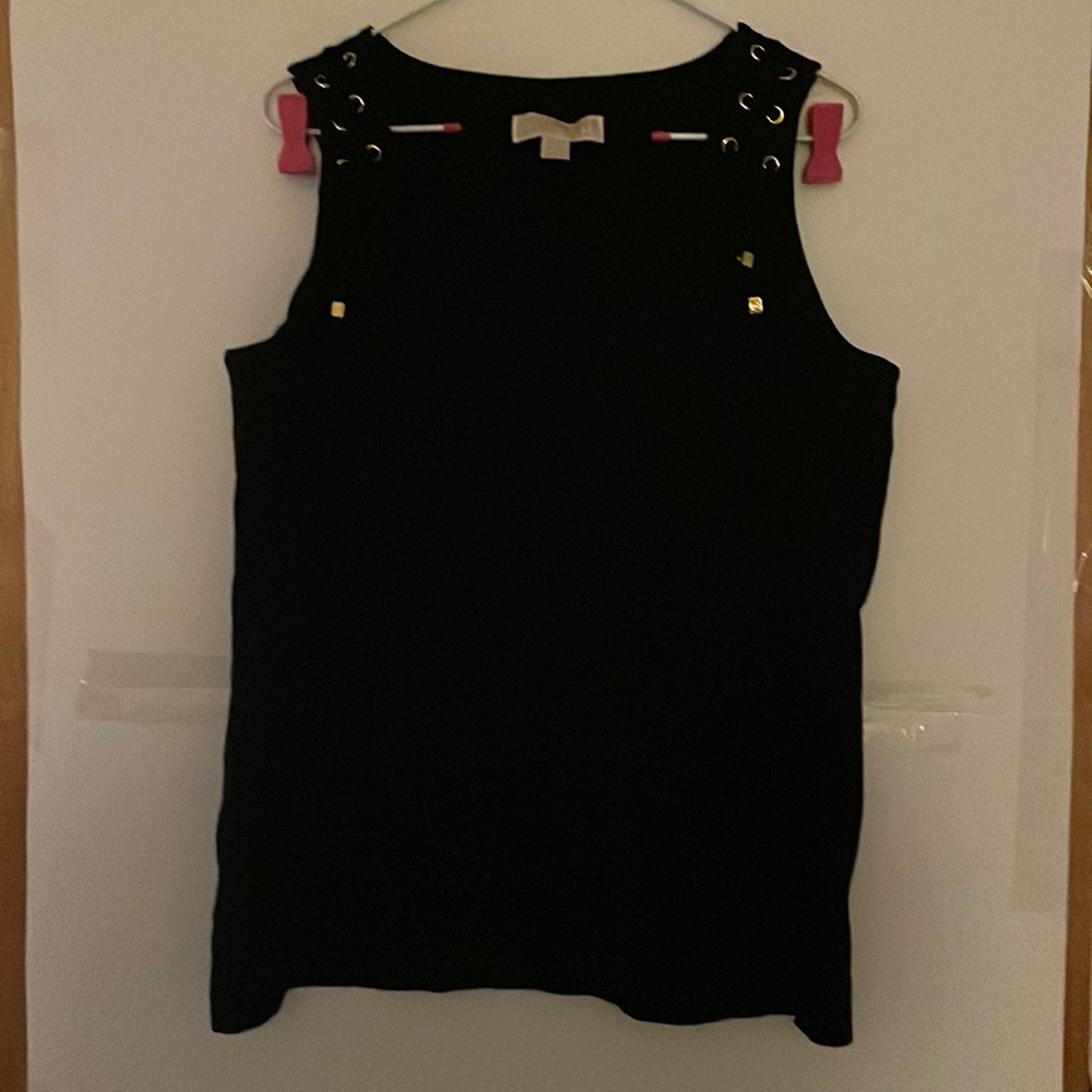 Michael Kors tank top with gold accents size large
